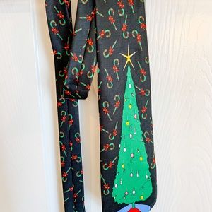 Marco Polo Italian Style Tie - Christmas Tree